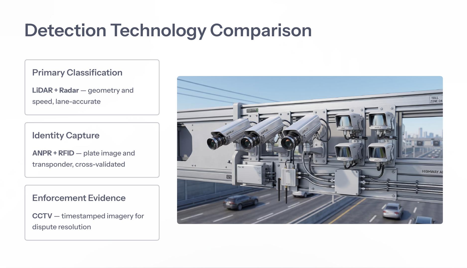 Detection technology comparison